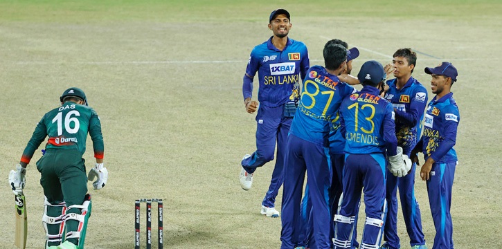 সুপার ফোরের দ্বিতীয় ম্যাচে বাংলাদেশকে ২১ রানে হারিয়েছে স্বাগতিক শ্রীলঙ্কা